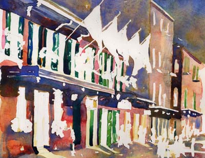 New Orleans Dusk Painting Tutorial 5