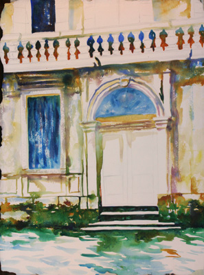 Venice Doorway Watercolor Painting Lesson 2